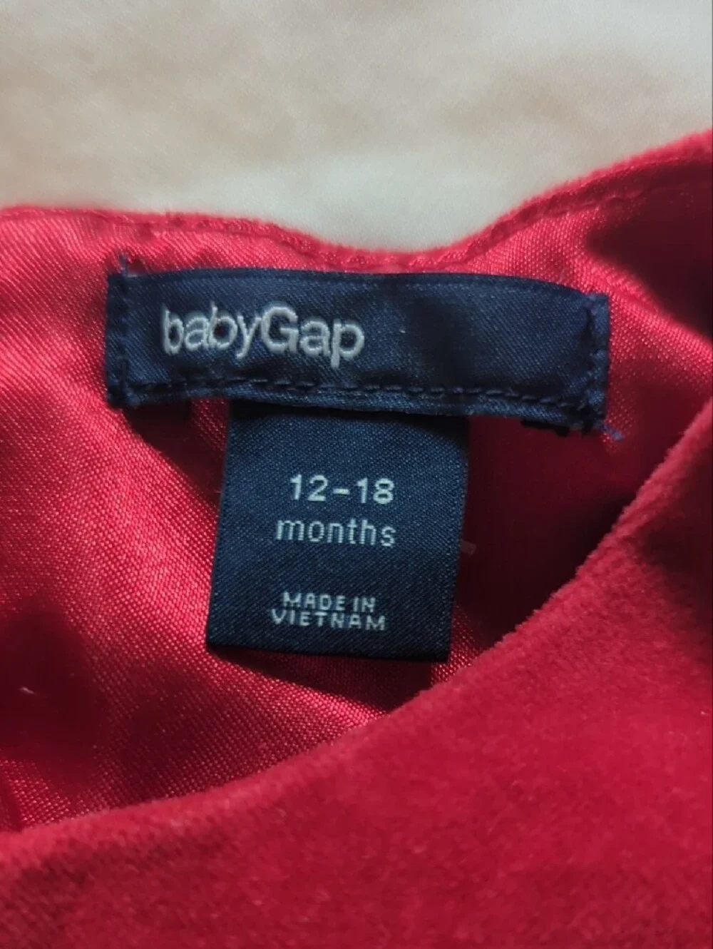 Gymboree rich velvet